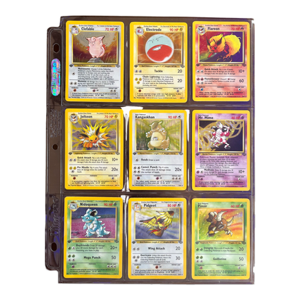 1st Edition Jungle (64/64) Complete Set 1999