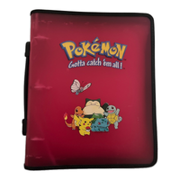 
              Pokémon Official 1999 Red ToySite Zipper Binder Vintage (Used)
            