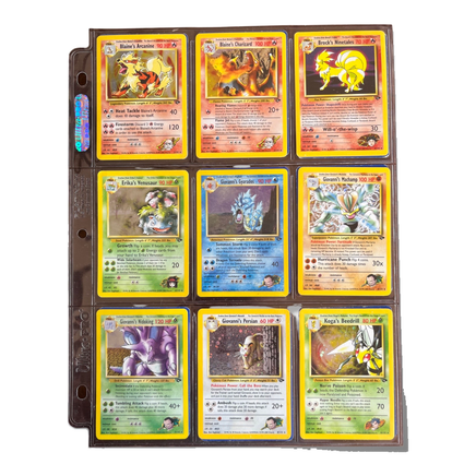 Gym Challenge Complete Master Set (132/132) 2000 [MP-DMG]
