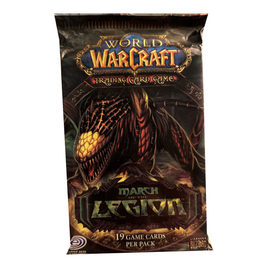 World of Warcraft TCG: March of the Legion - Sealed 19 Card Booster Pack