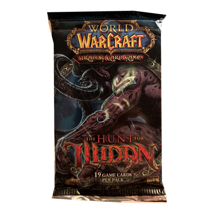 World of Warcraft TCG: The Hunt for Illidan - Sealed 19 Card Booster Pack
