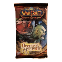
              World of Warcraft TCG: Heroes of Azeroth - Sealed 15 Card Booster Pack
            