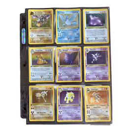 1st Edition Fossil (62/62) Complete Set 1999 [MP-DMG]