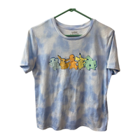 
              Pokémon Blue Tie Dye Starter T-shirt Kids Size XL
            