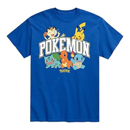 Pokemon Blue T-Shirt Boys Medium