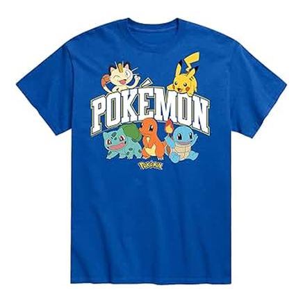 Pokemon Blue T-Shirt Boys Medium