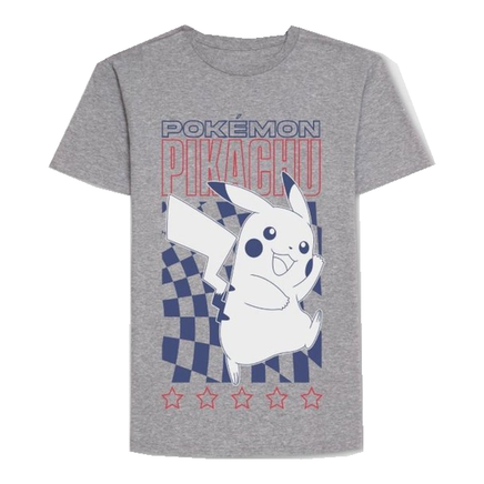 Pokemon Grey T-Shirt Boys Medium