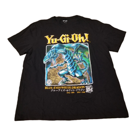 Yu-Gi-Oh! Men’s T-Shirt XL Japanese Blue Eyes White Dragon