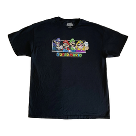 Super Mario Bros Adult T-Shirt XL Nintendo