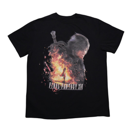 Geeknet Mens Large Final Fantasy XVI Flames Licensed T-Shirt