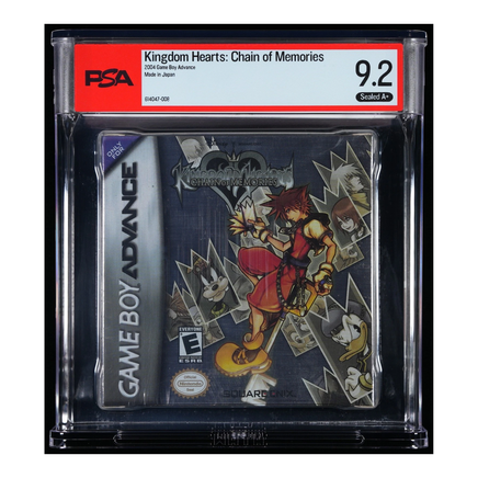 Kingdom Hearts: Chain of Memories GBA, PSA 9.2, certification 614047-008, photo 1