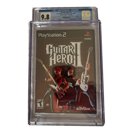 Guitar Hero II PS2, CGC 9.8, certification 1026437010, photo 1