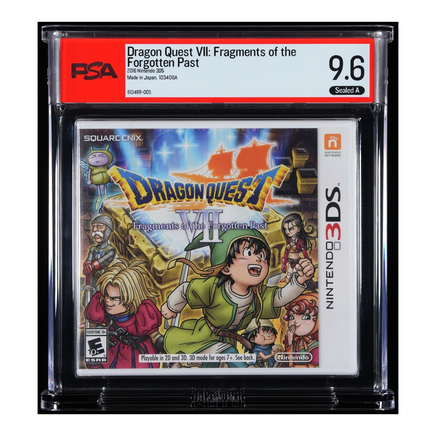 Dragon Quest VII: Fragments of the Forgotten Past 3DS, PSA 9.6, certification 613488-005, photo 1