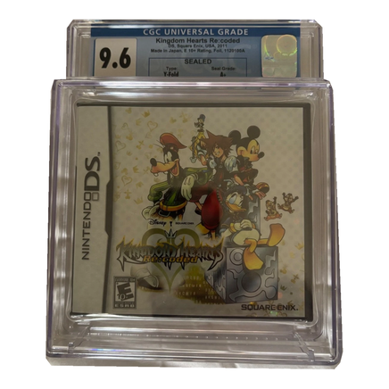 Kingdom Hearts Re:coded DS, CGC 9.6, certification 1026437002, photo 1