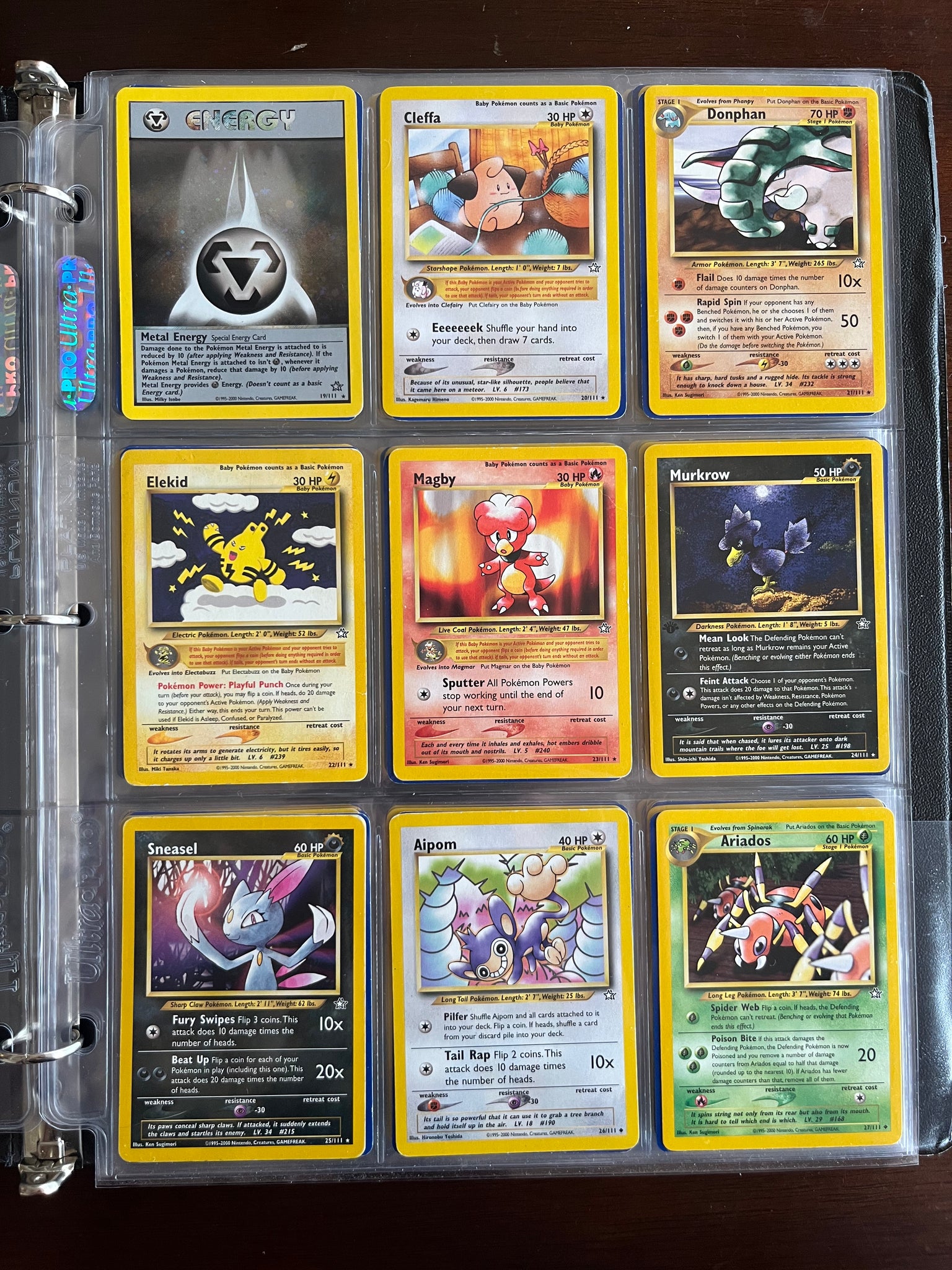 Neo Genesis Complete Master Set (111/111) 2000