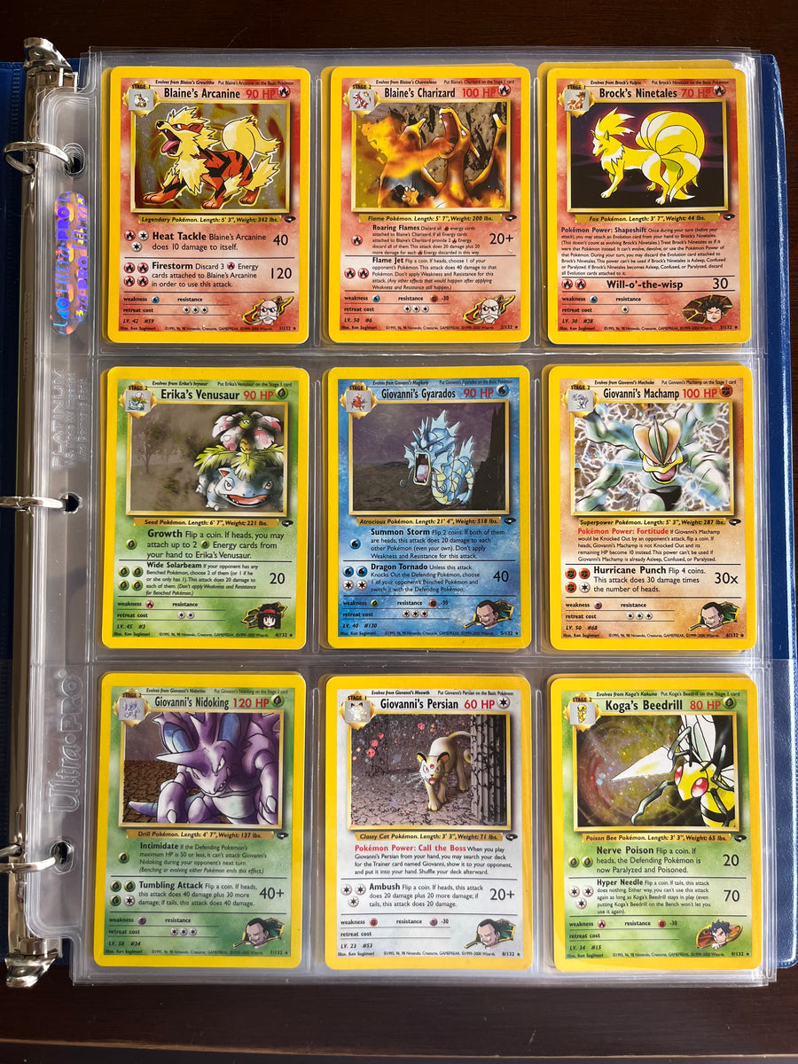 Gym Challenge Complete Master Set (132/132) 2000