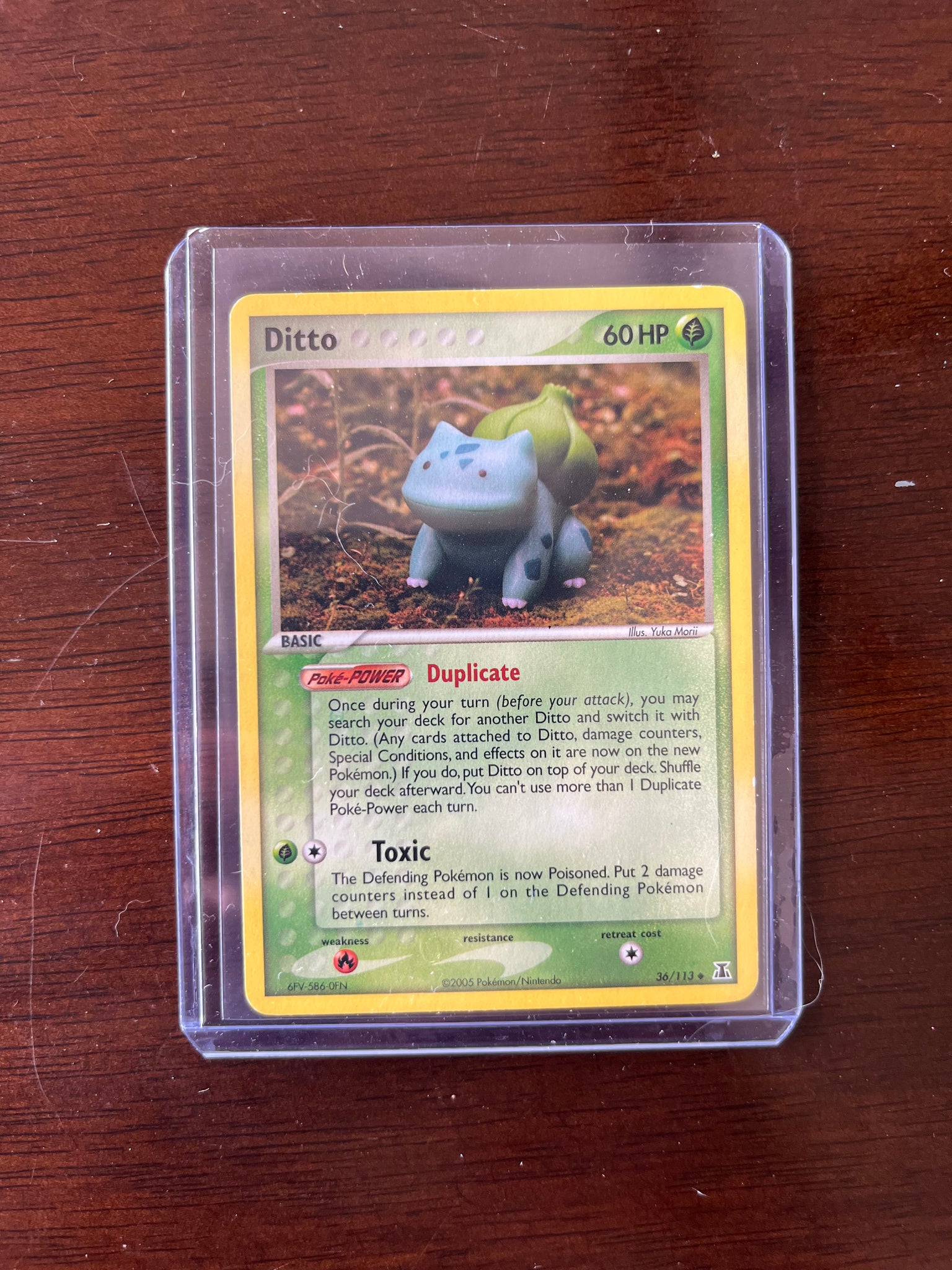 Carta de Jogo: Ditto (Pokémon TCG(Delta Species Set) Col:PKM-DSS-EN039