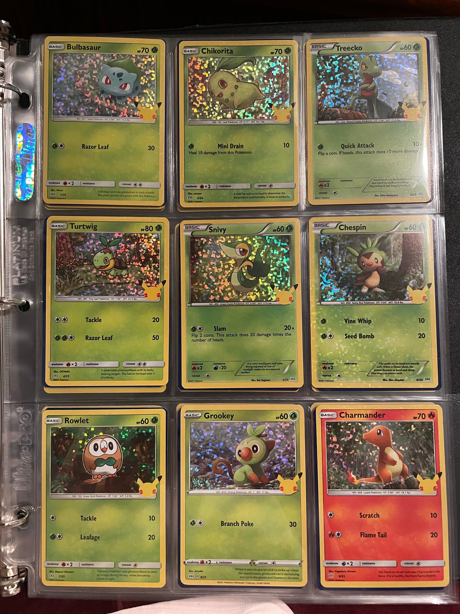 McDonald's (ITA) 25th Anniversary Pokemon Cards, Enter and Choose Card