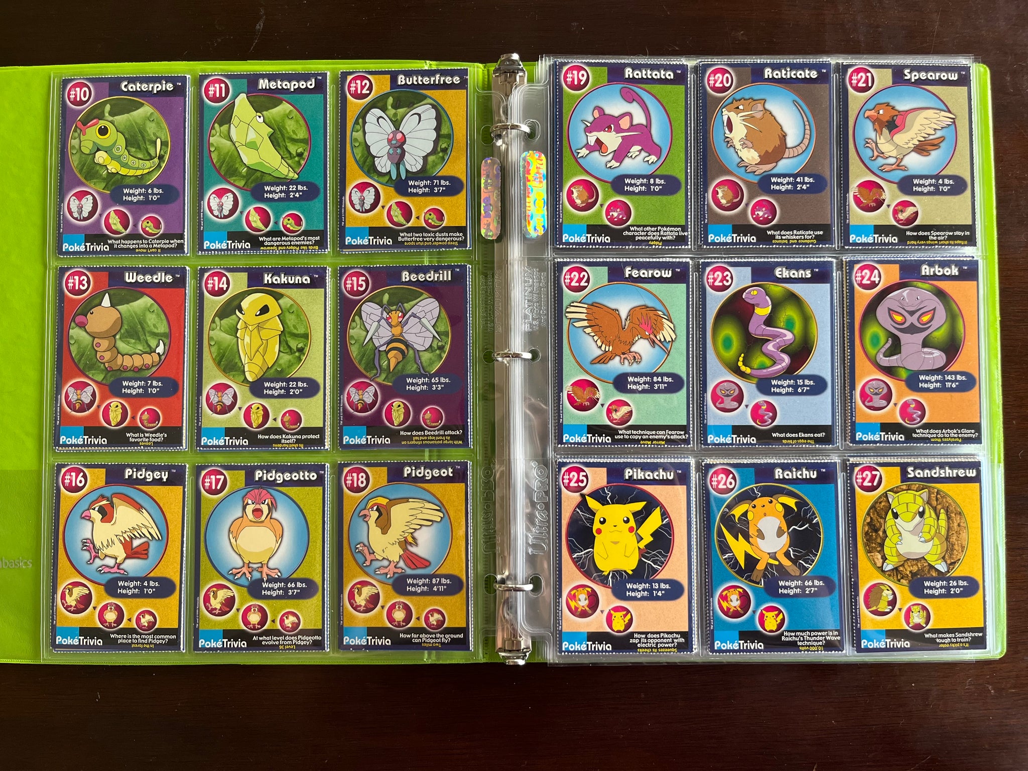burger king 1999 pokemon cards Burger King Pokétrivia Promo Original 151 Complete Set 1999| TradingCardSets.Com