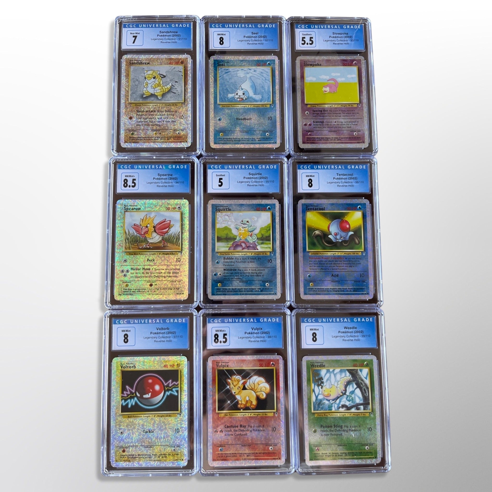 Gen 5 Pokémon Legendary/Mythical Holo 7 Card Lot. All Cards NM