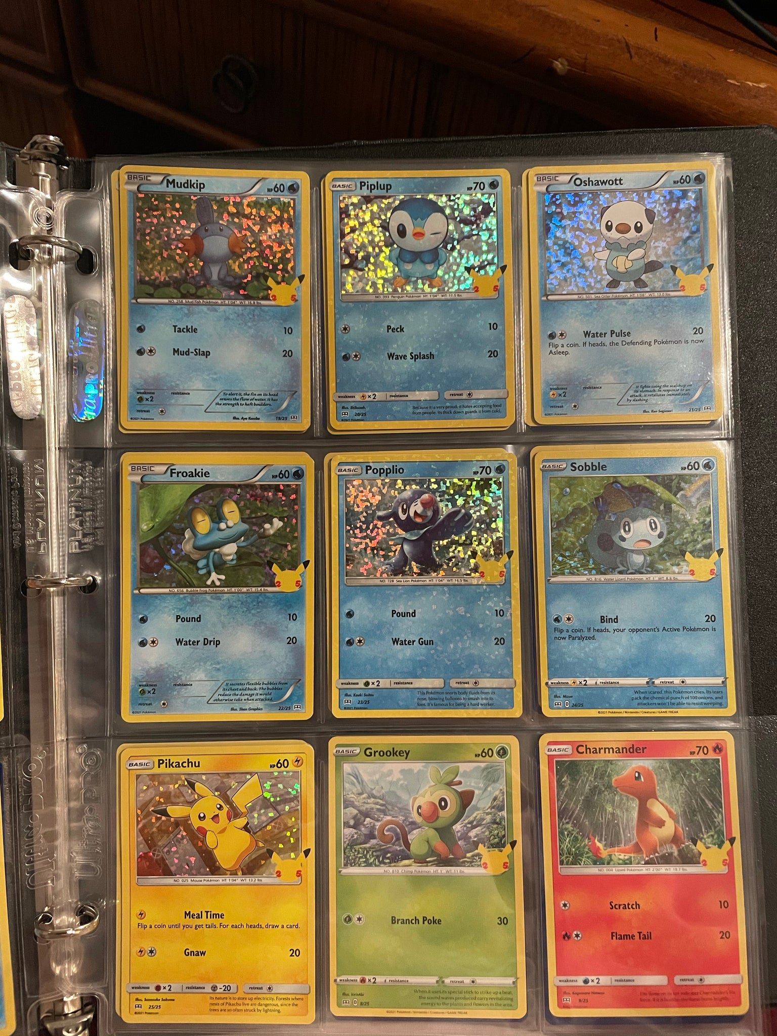 2021 Pokemon McDonalds 25th Anniversary Cards All 50 HOLO &Non Complete  your Set