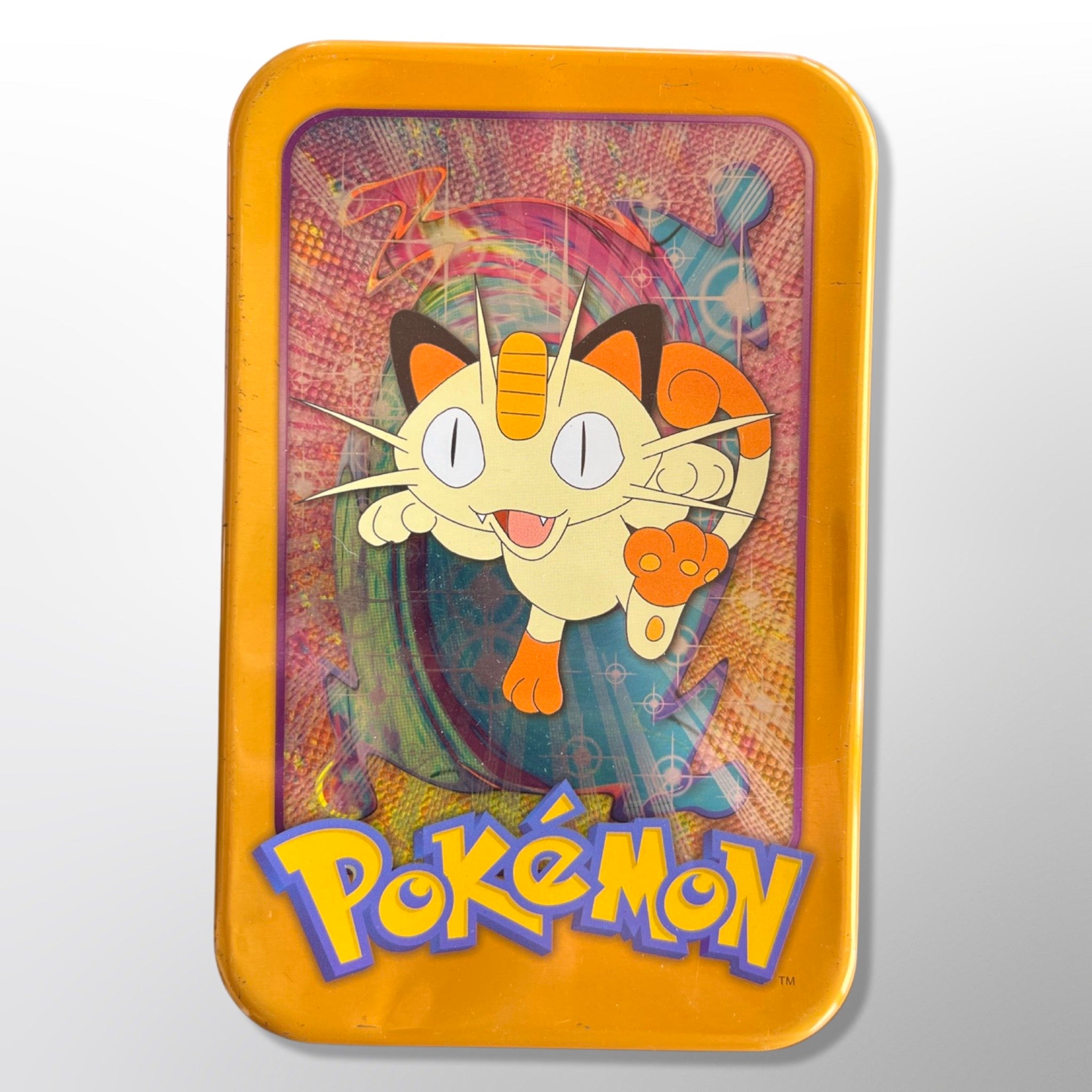 Pokémon Meowth Jumbo TOPPS Tin 1999| TradingCardSets.Com