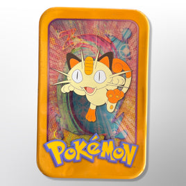 Pokémon Meowth Jumbo TOPPS Tin 1999