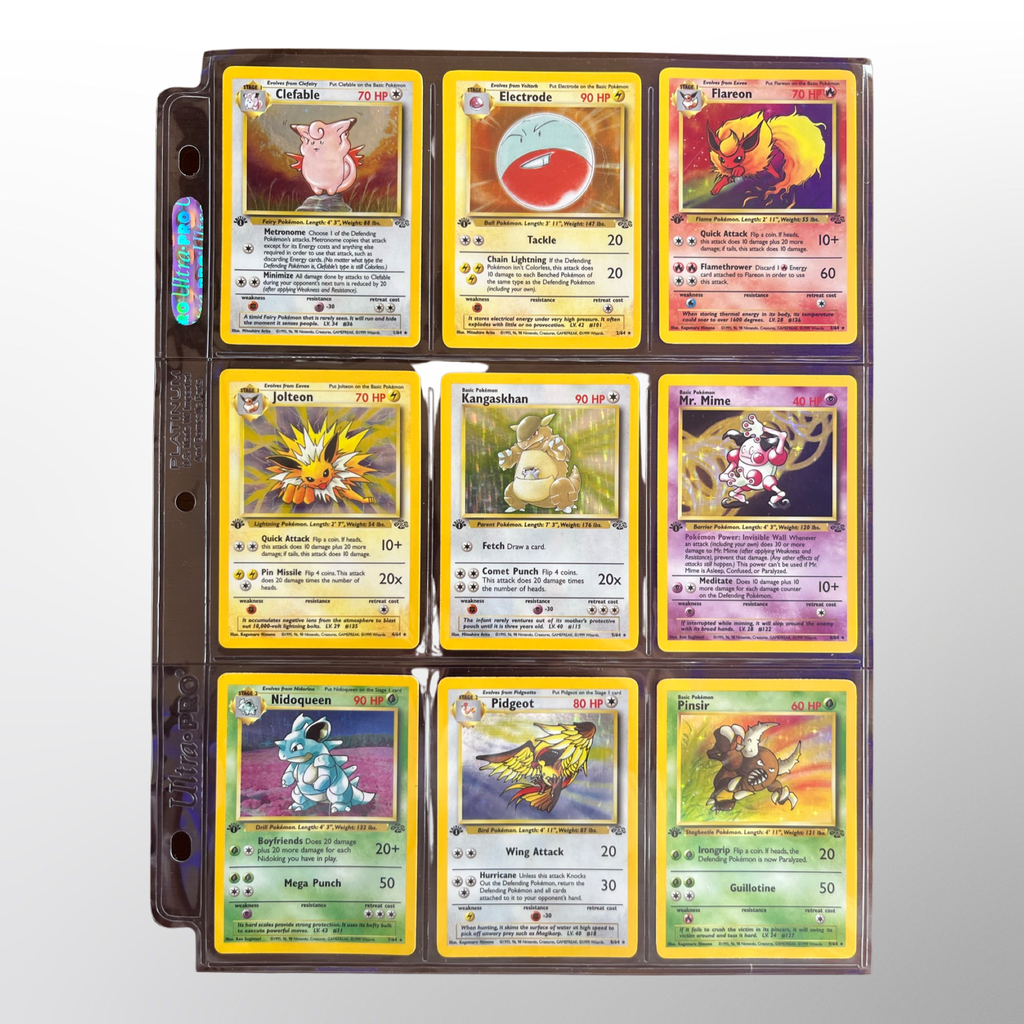 pokemon jungle 1st edition card list 1st Edition Jungle (64/64) Complete Set 1999| TradingCardSets.Com