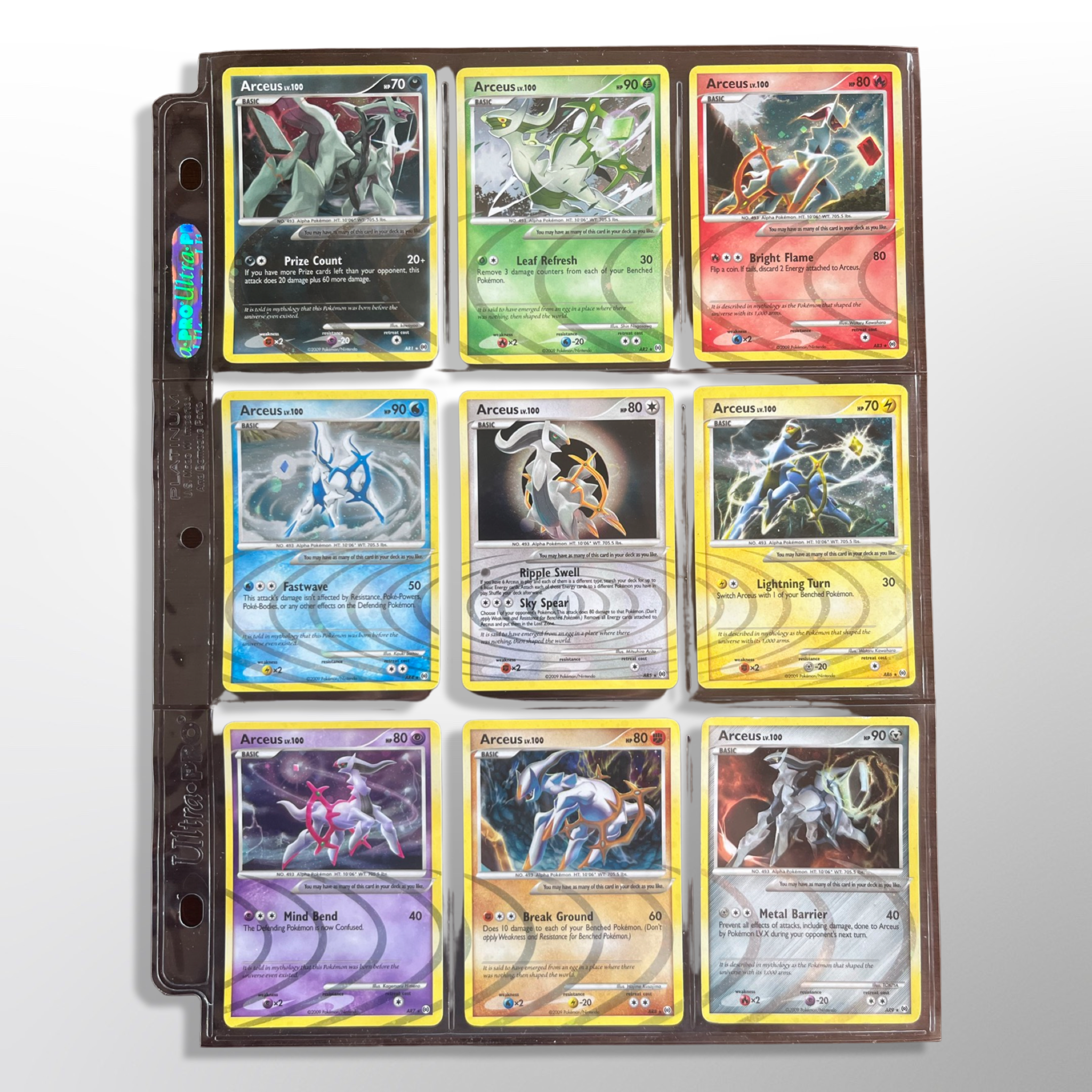 Auction Prices Realized Tcg Cards 2009 Pokemon Platinum Arceus