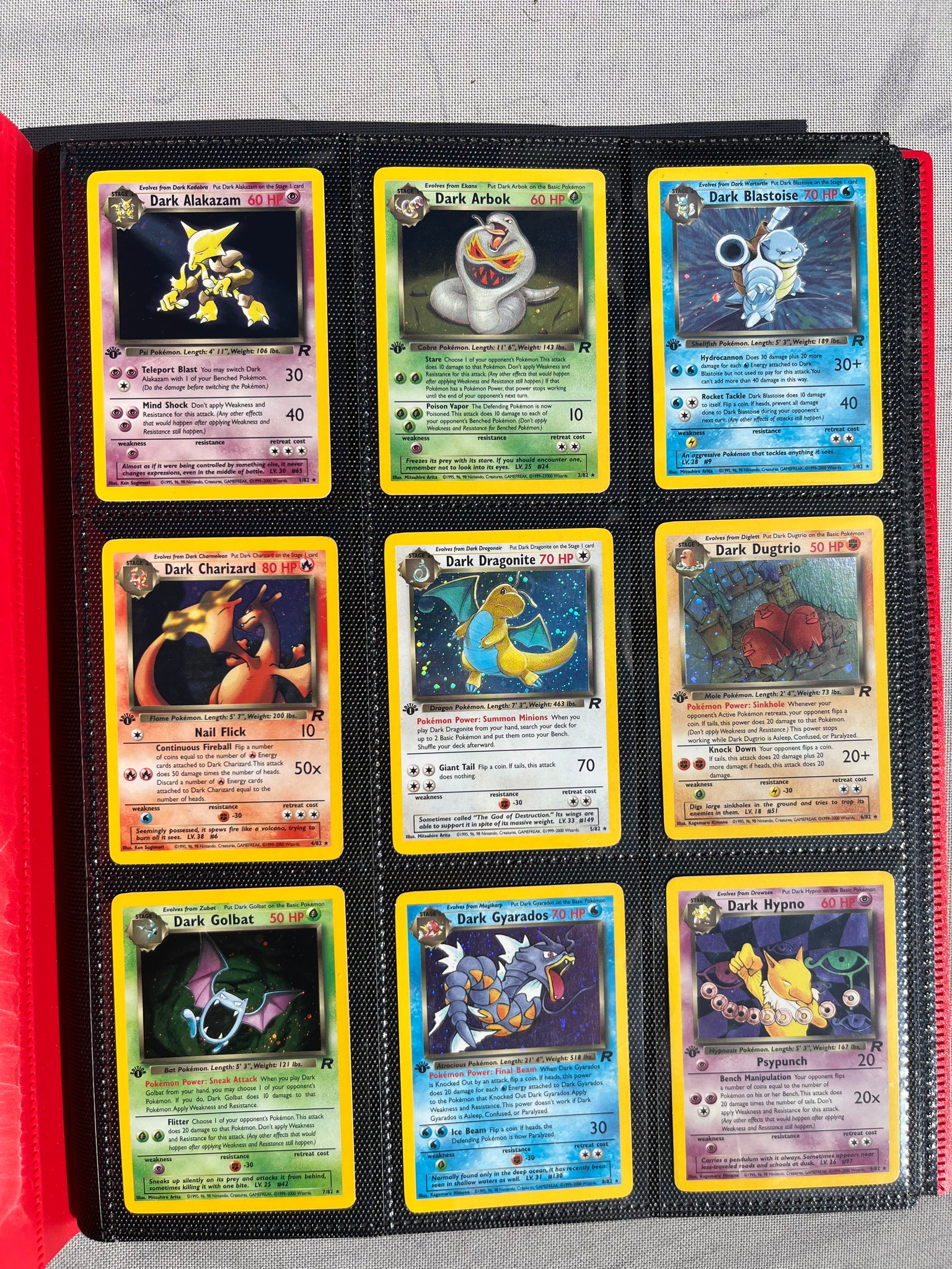 1st Edition Team Rocket Complete Set (83/82) 2000| TradingCardSets.Com 1st Edition Team Rocket Complete Set (83/82) 2000| TradingCardSets.Com