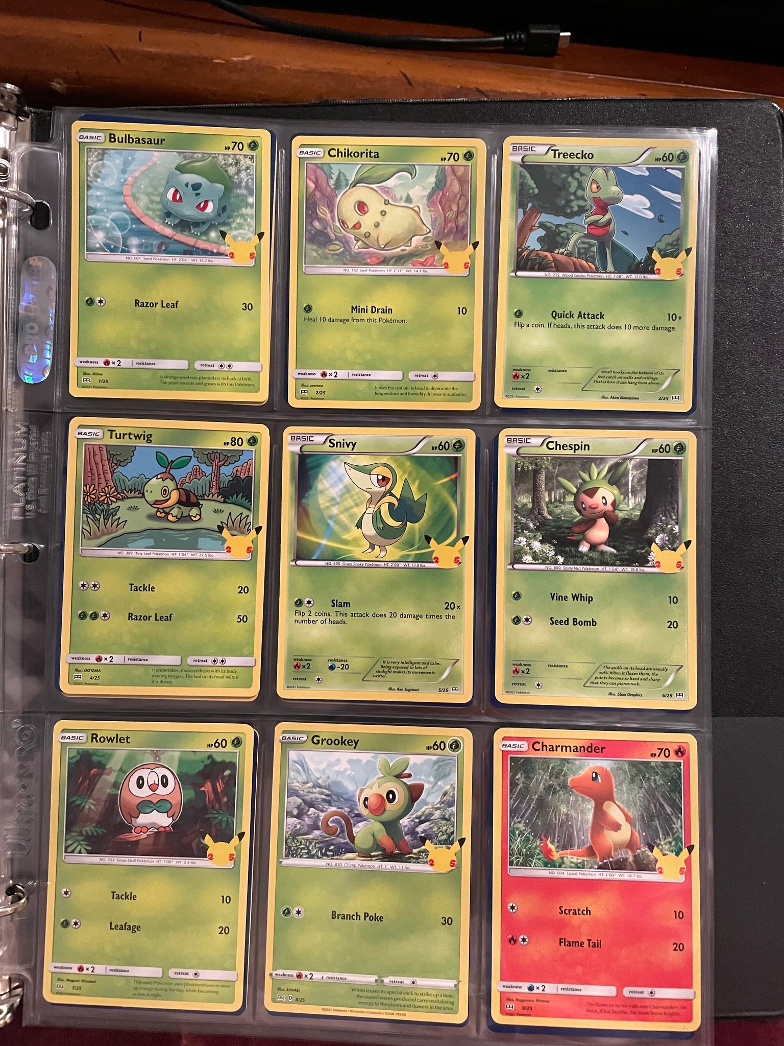 McDonald's (ITA) 25th Anniversary Pokemon Cards, Enter and Choose Card