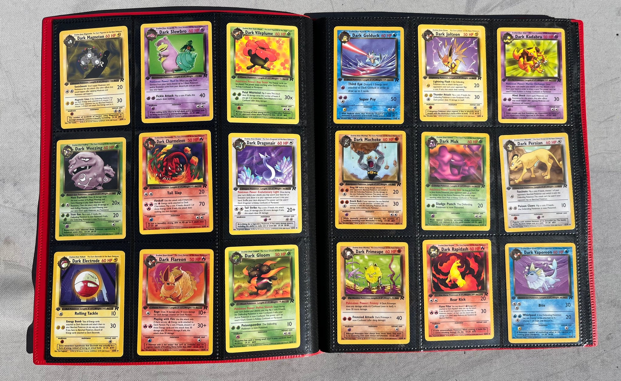 1st Edition Team Rocket Complete Set (83/82) 2000| TradingCardSets.Com 1st Edition Team Rocket Complete Set (83/82) 2000| TradingCardSets.Com