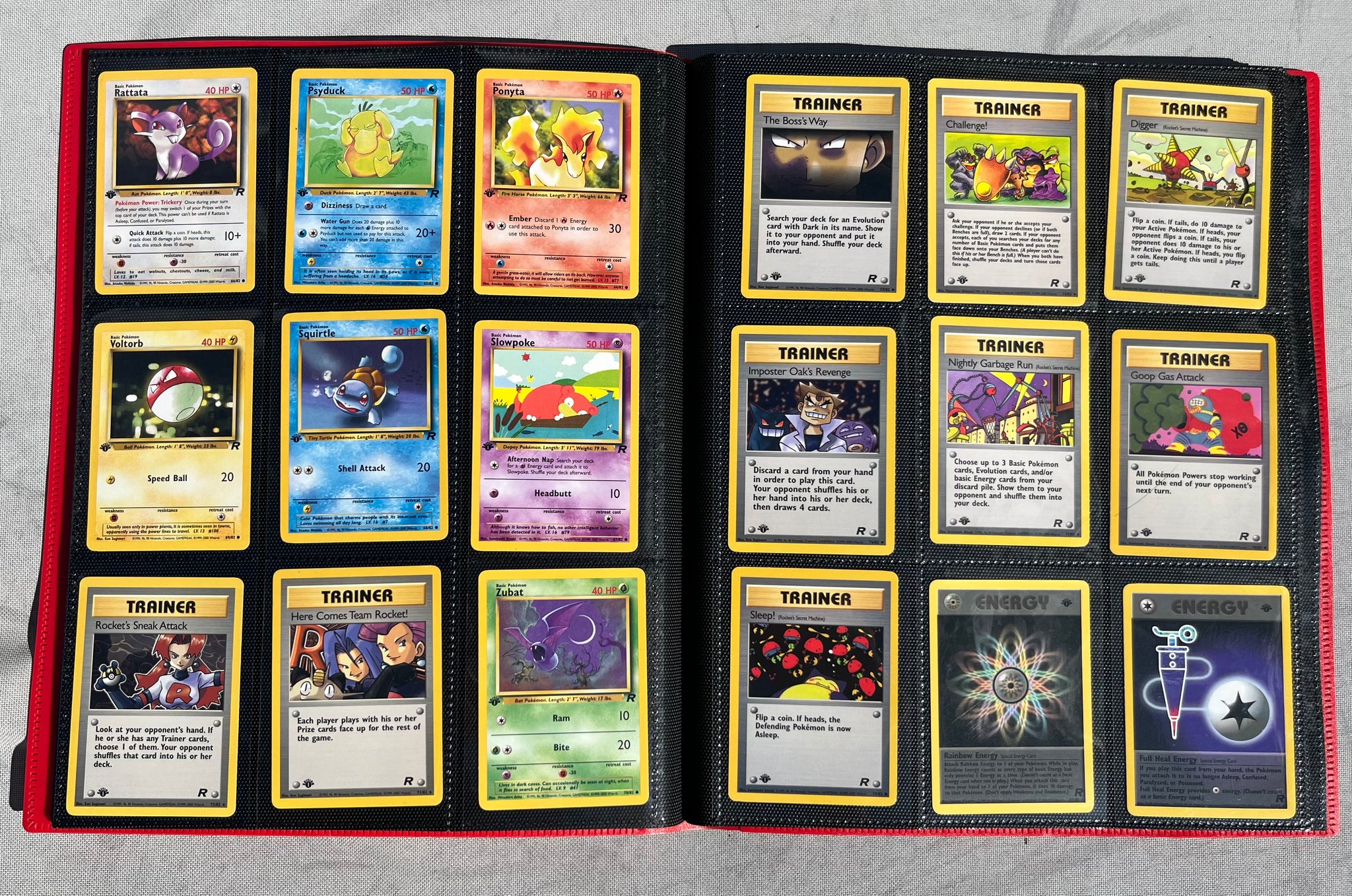 1st Edition Team Rocket Complete Set (83/82) 2000| TradingCardSets.Com 1st Edition Team Rocket Complete Set (83/82) 2000| TradingCardSets.Com