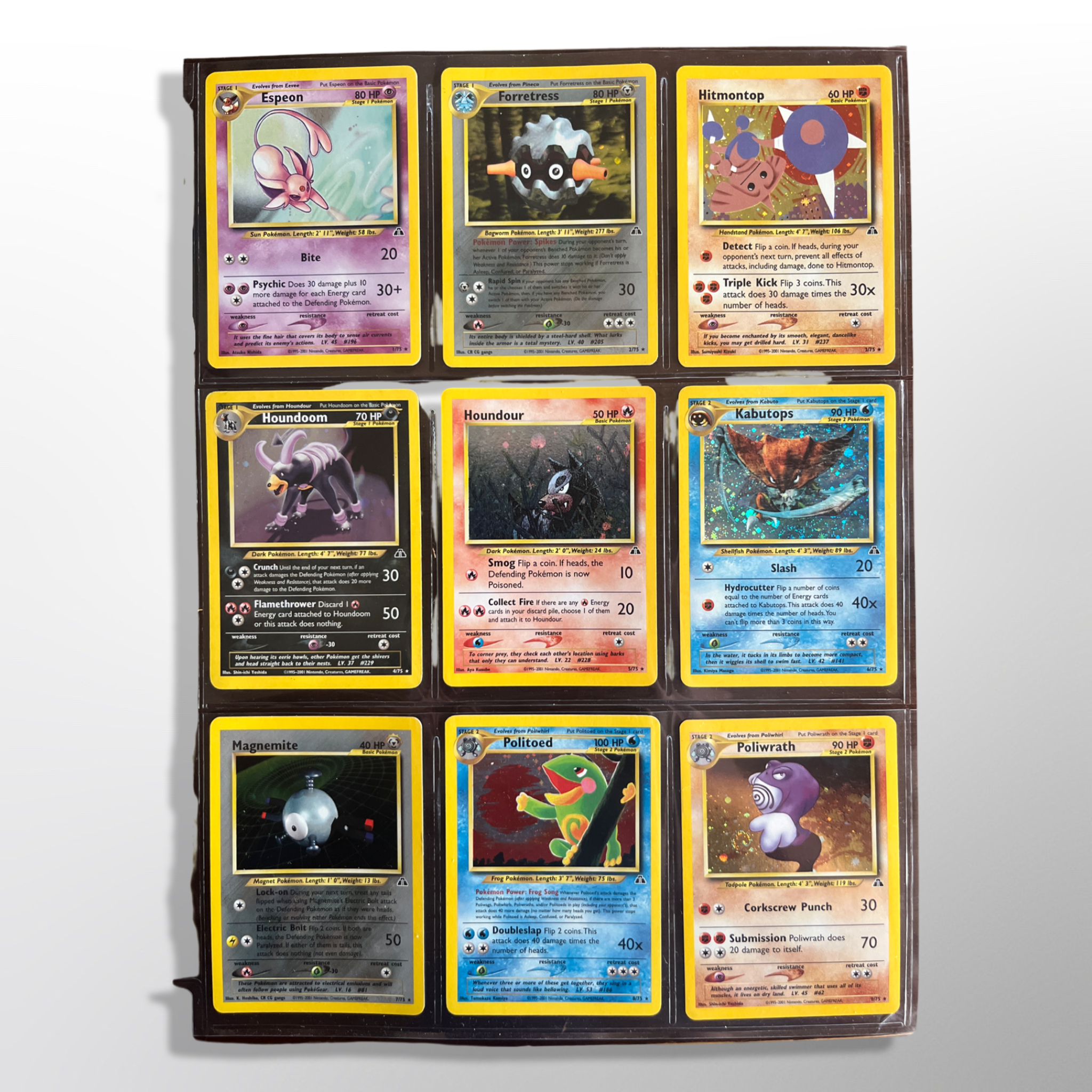 Neo Discovery Complete Master Set (75/75) 2001| TradingCardSets.Com Neo Discovery Complete Master Set (75/75) 2001| TradingCardSets.Com