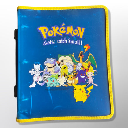 Pokmon Official 1999 Blockbuster Zipper Binder Vintage (Used)| TradingCardSets.Com Pokmon Official 1999 Blockbuster Zipper Binder Vintage (Used)| TradingCardSets.Com